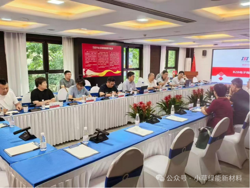小草绿能团队赴国联股份考察交流，共书绿色科技产业合作新篇章